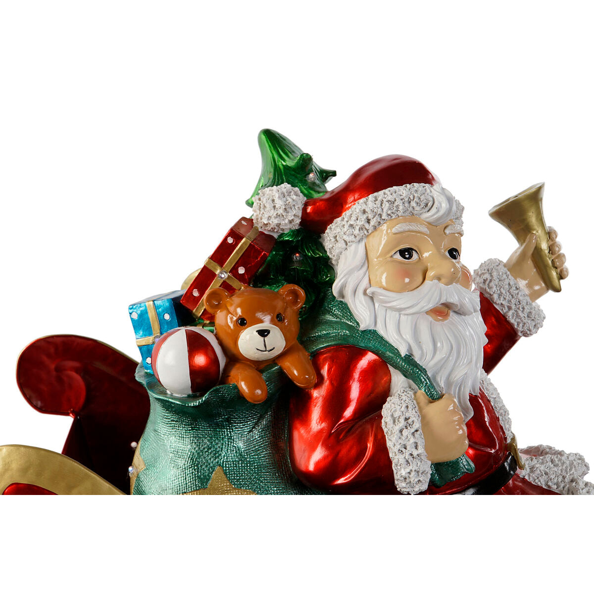 Adorno Natalício Home ESPRIT Vermelho Multicolor Pai Natal 64 x 26 x 60 cm