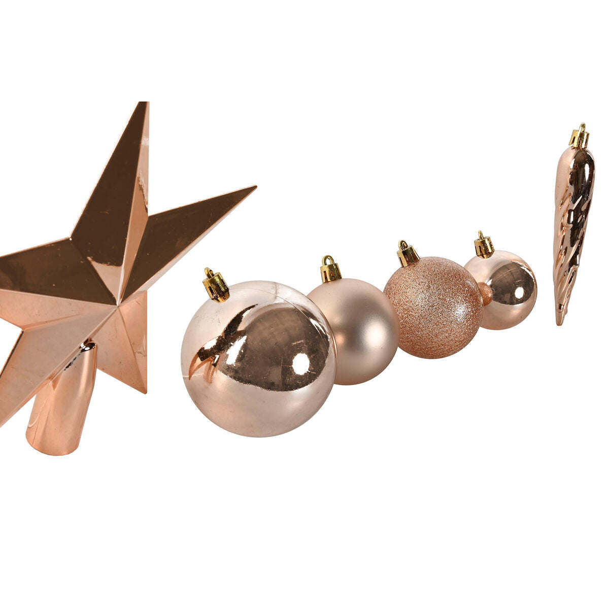 Christmas Ornaments Home ESPRIT Gold PVC 20 x 13 x 26 cm (2 Units)