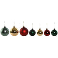 Christmas Ornaments Home ESPRIT Red Green Polyethylene 25 x 25 x 25 cm (41 Pieces)