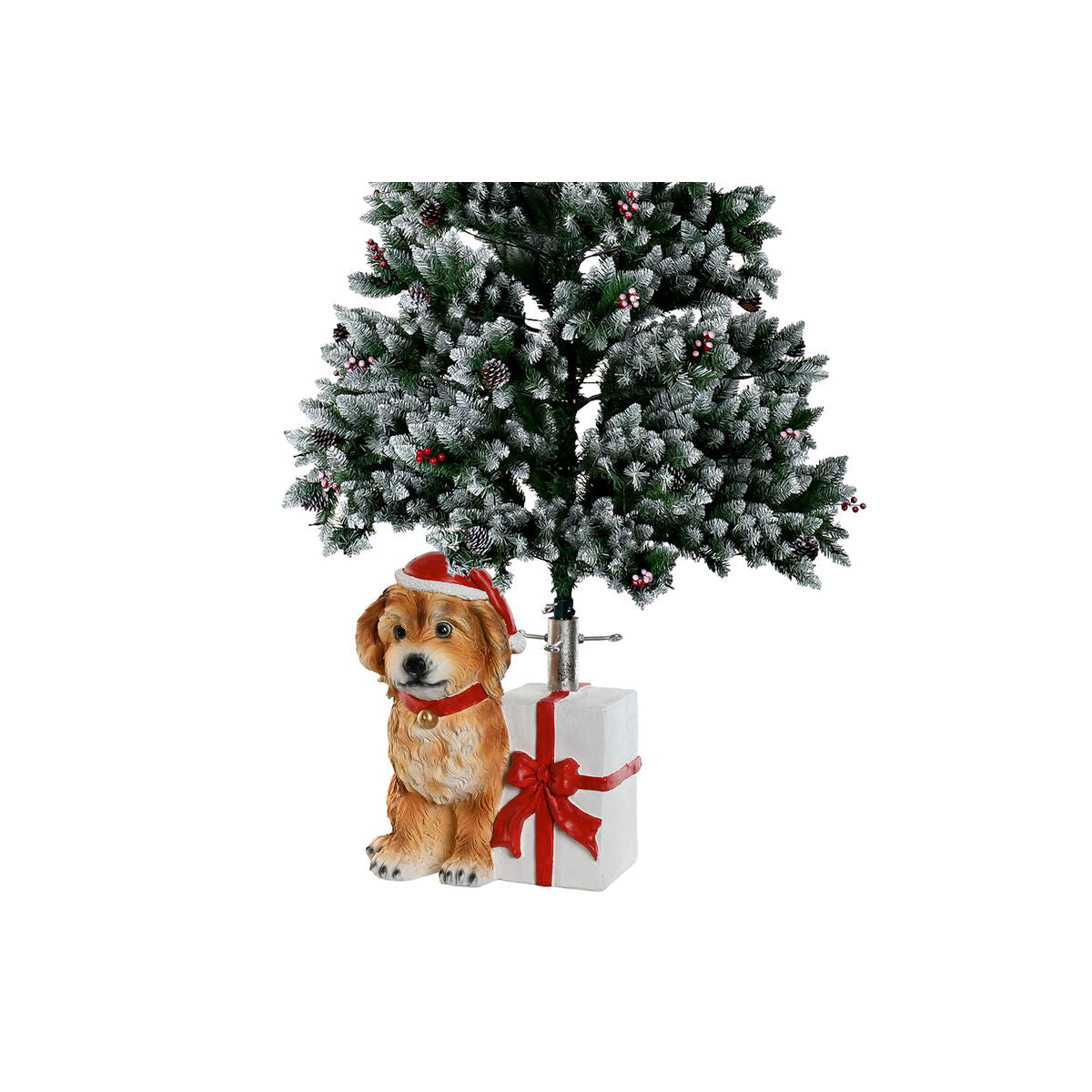 Base Home ESPRIT Magnesium 33.5 x 33 x 43 cm Christmas Tree