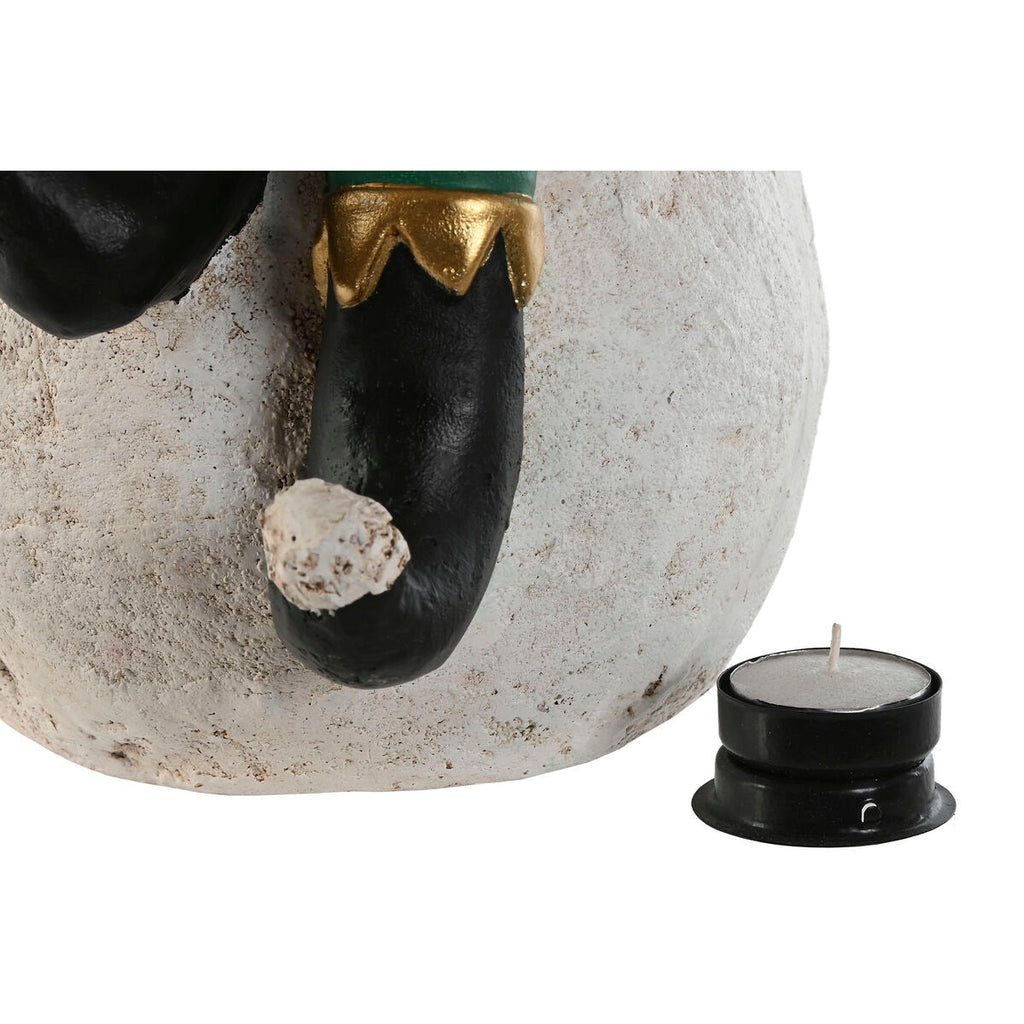 Christmas Decoration Home ESPRIT White Black Red Green Elf 26 x 26 x 42 cm