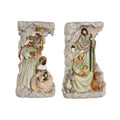Christmas Nativity Scene Home ESPRIT Multicolor Resin 19.5 x 11 x 31.5 cm (2 Units)