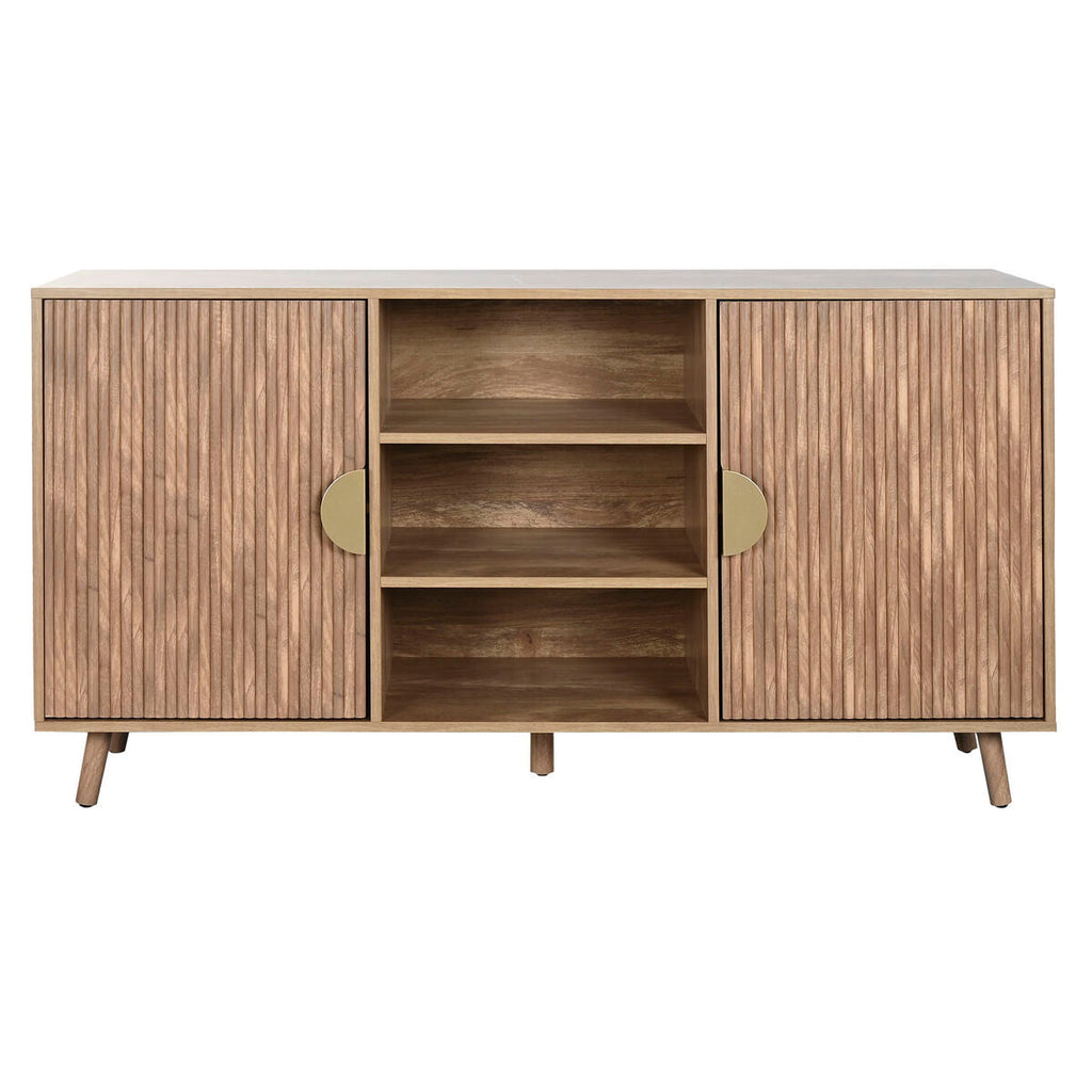 Móvel de TV Home ESPRIT Castanho Dourado 140 x 40 x 74,8 cm