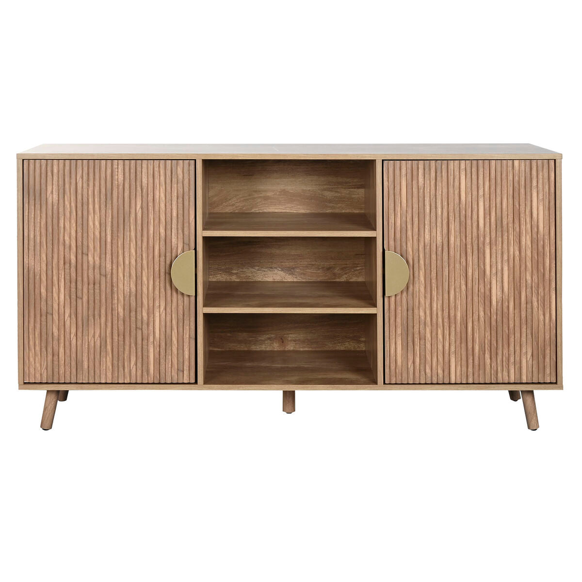 Móvel de TV Home ESPRIT Castanho Dourado 140 x 40 x 74,8 cm