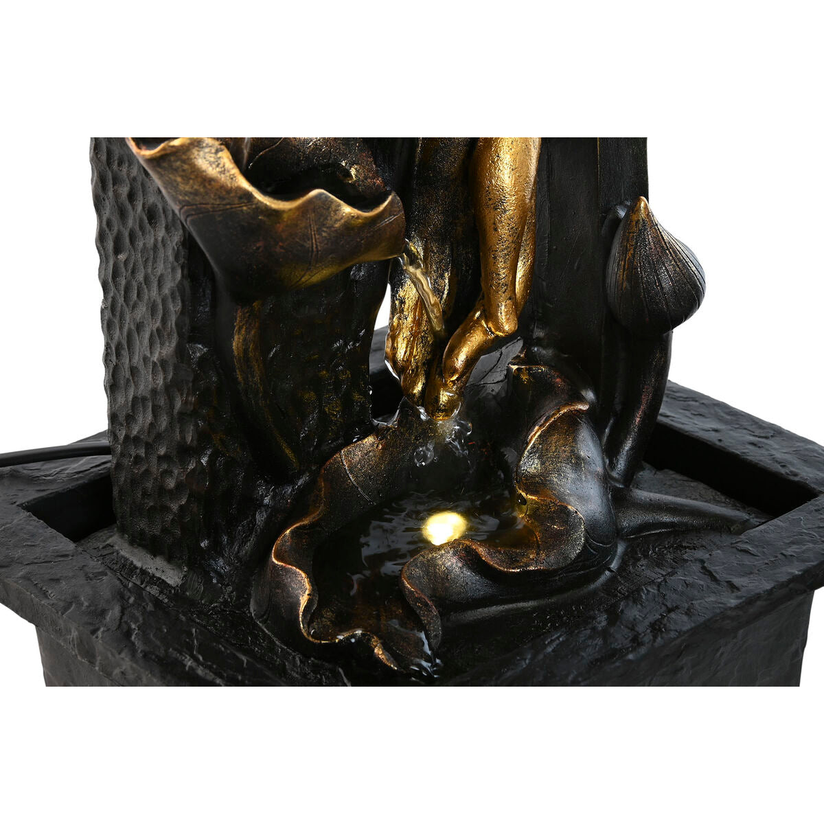 ESPRIT Home Garden Fountain Resin Oriental Buddha 21 x 19 x 27 cm (2 Units)