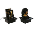 ESPRIT Home Garden Fountain Resin Oriental Buddha 21 x 19 x 27 cm (2 Units)
