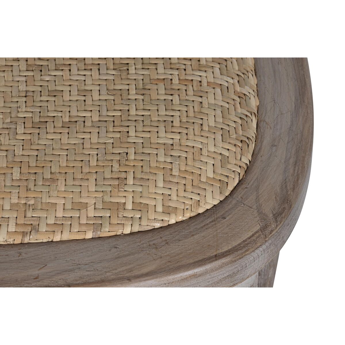 Silla de comedor ESPRIT, marrón claro, ratán abeto, 45 x 48 x 92 cm