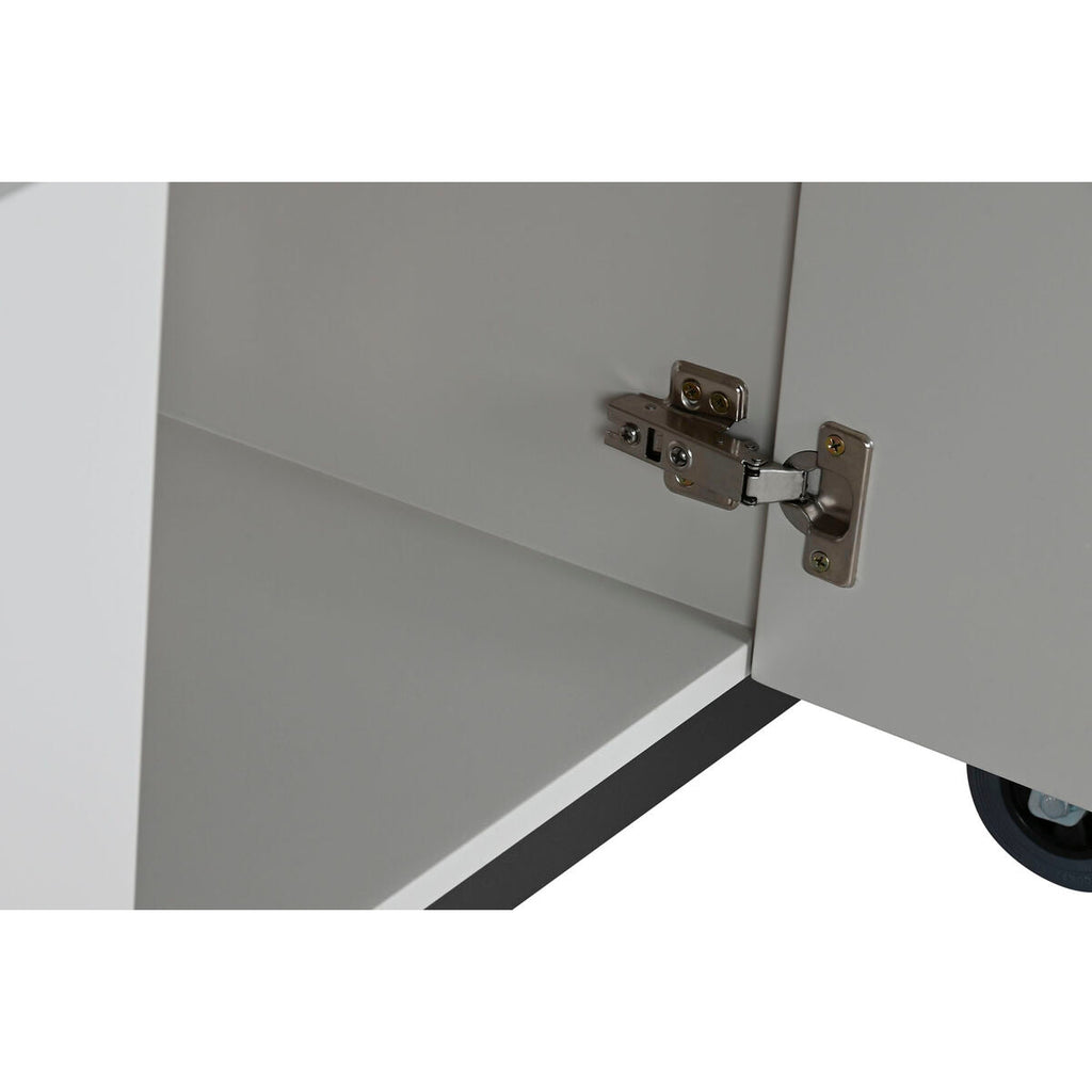 Móvel de TV Home ESPRIT Branco Preto Bege 200 x 40 x 42 cm