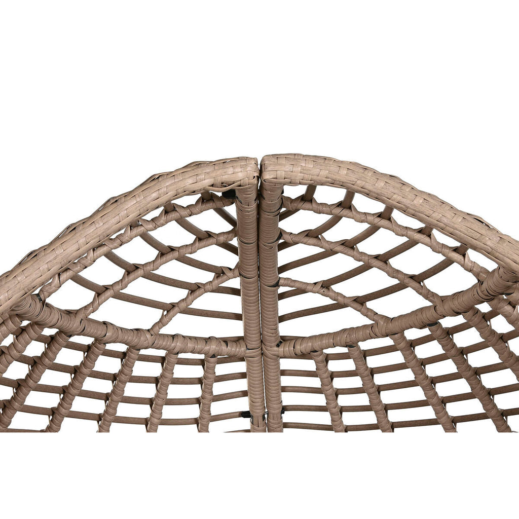 Sofá de Jardim Home ESPRIT Cinzento escuro 198 x 168 x 168 cm