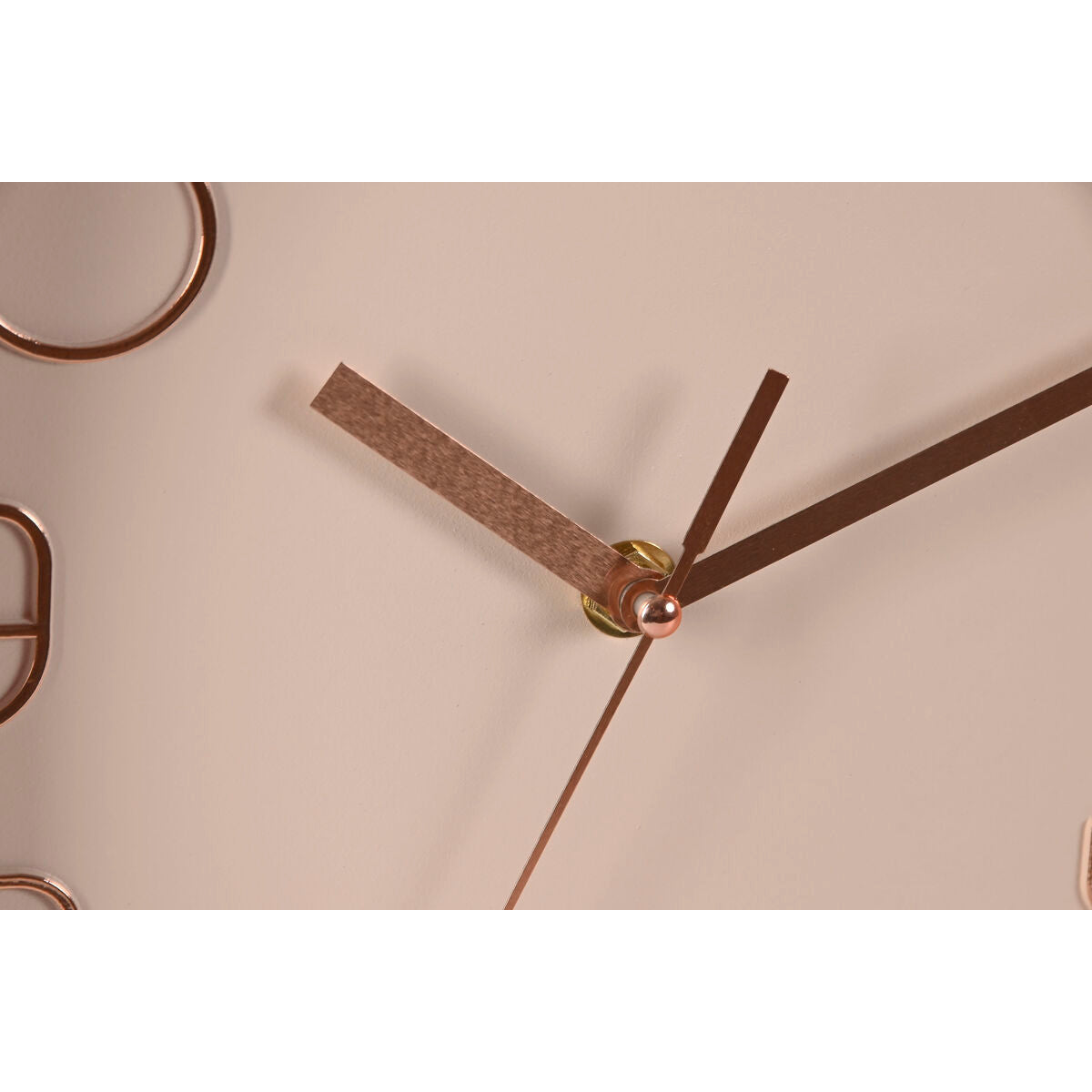 Relógio de Parede Home ESPRIT Branco Verde PVC 28,5 x 5 x 28,5 cm (3 Unidades)