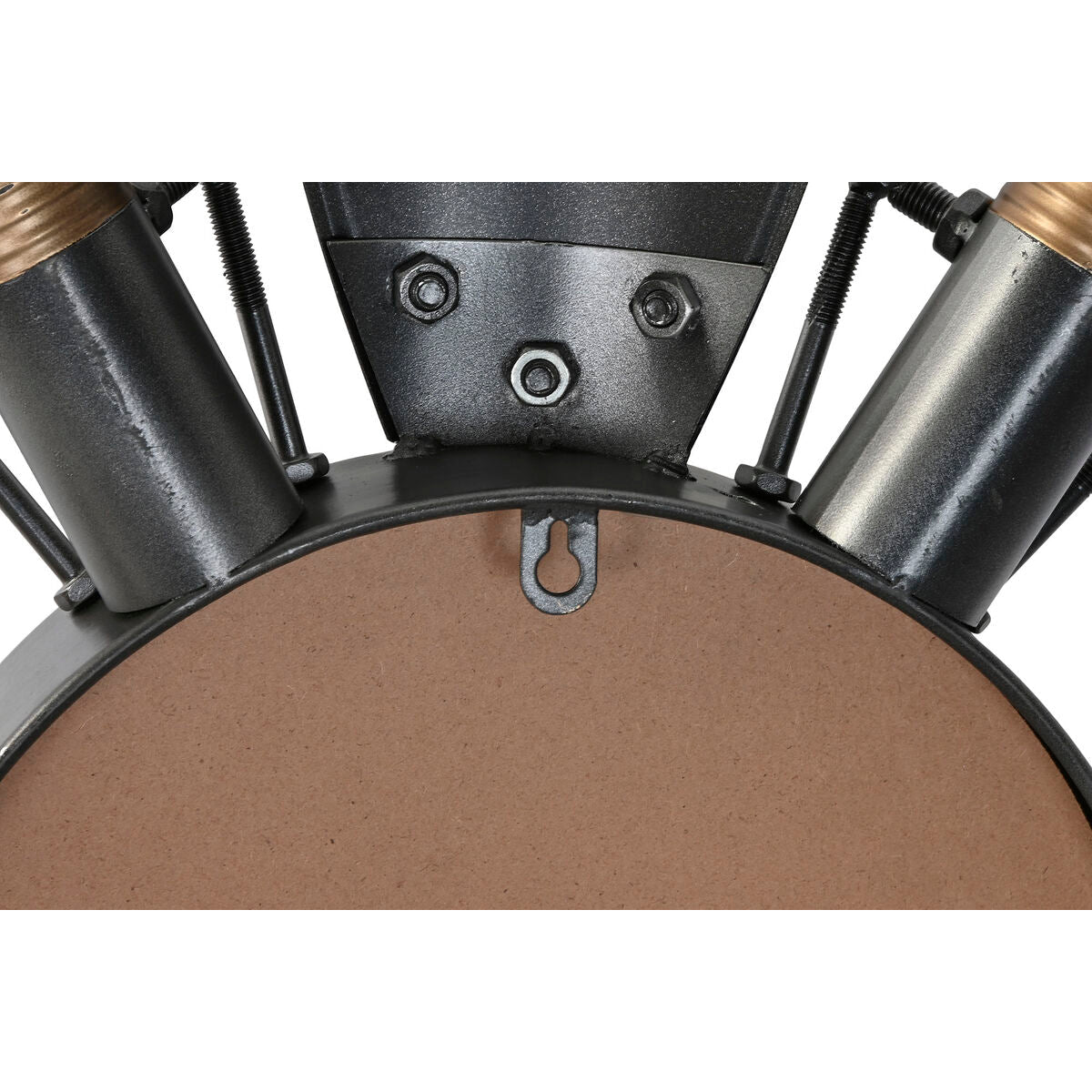 Reloj de pared ESPRIT Home, hélices de metal dorado y plateado, vintage, 121 x 7 x 106 cm