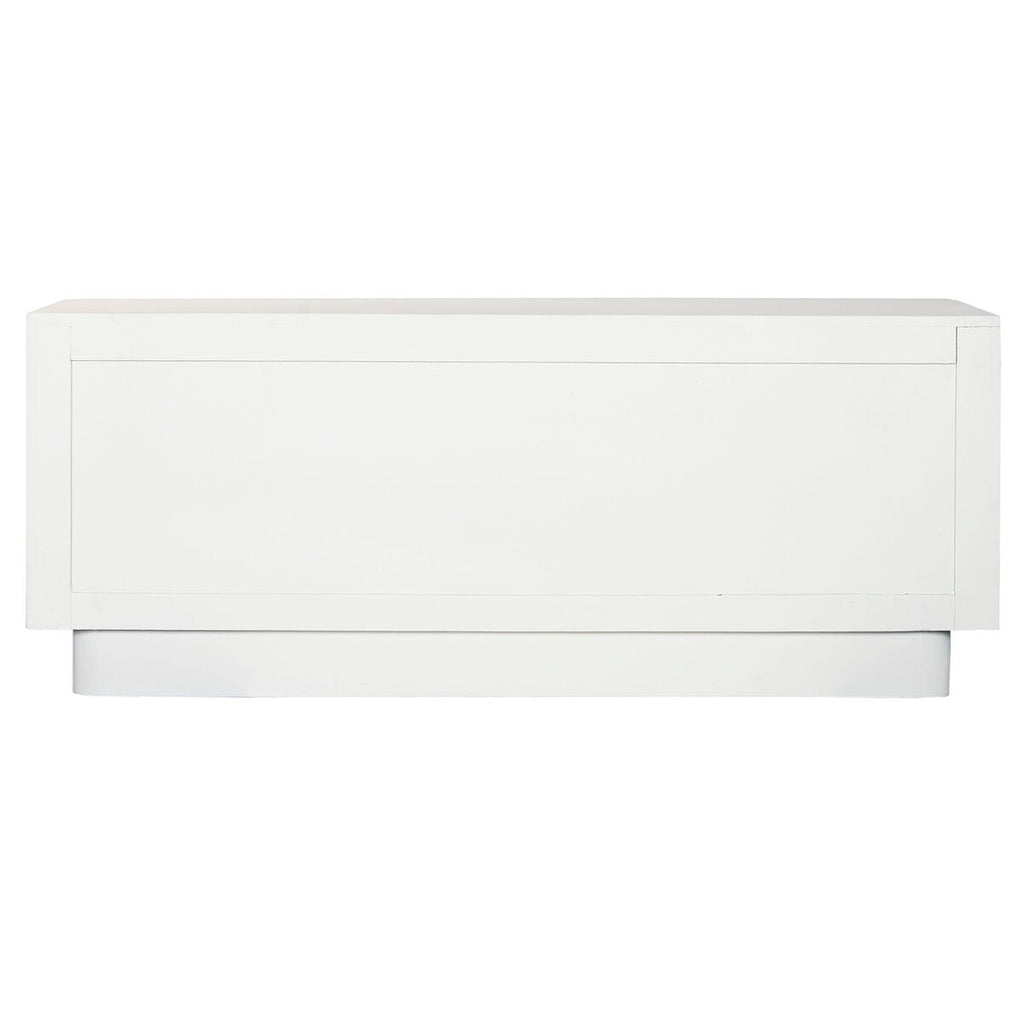 Móvel de TV Home ESPRIT Branco Natural 140 x 40 x 55 cm