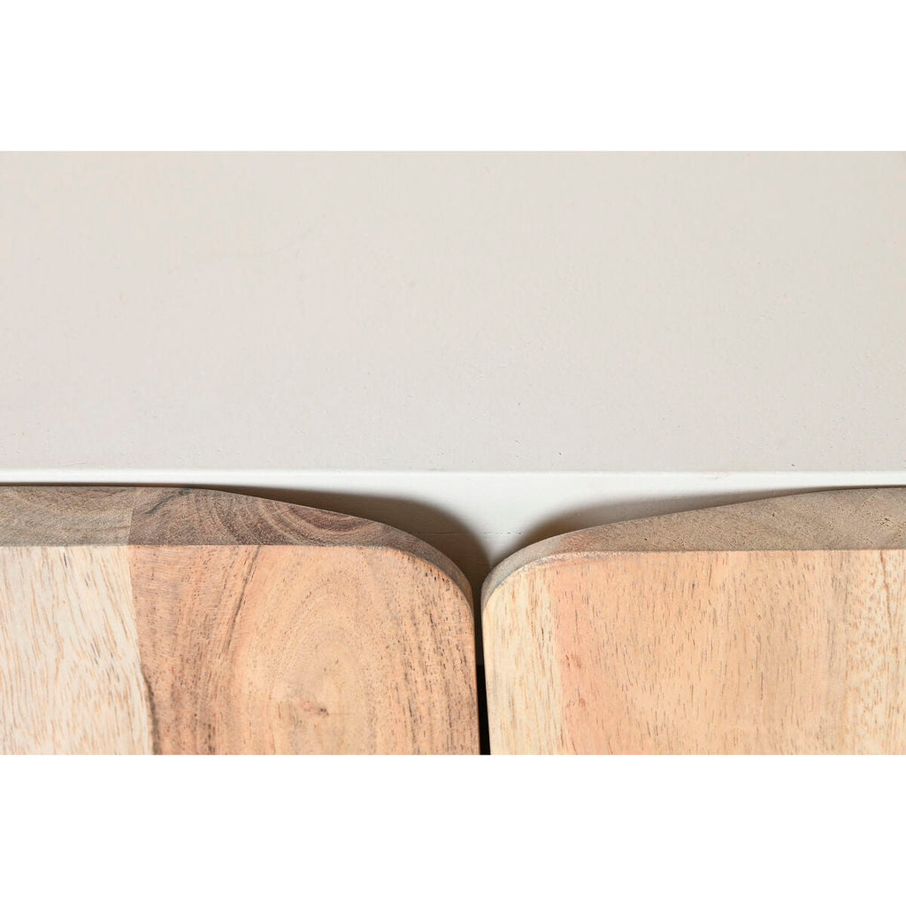 Móvel de TV Home ESPRIT Branco Natural 140 x 40 x 55 cm