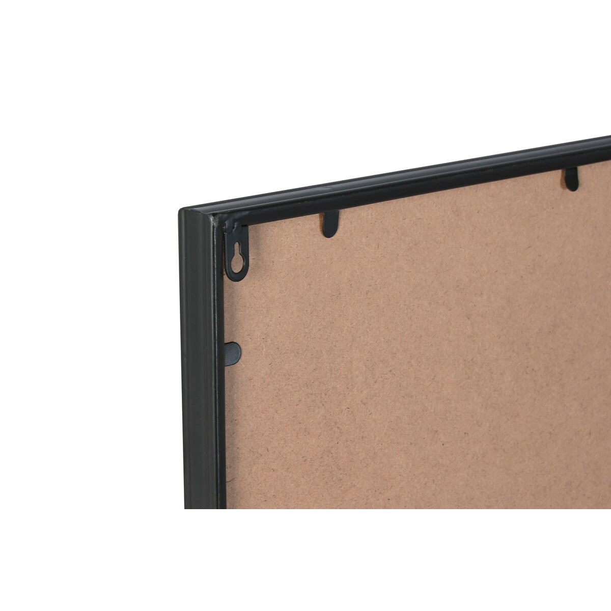 Relógio de Parede Home ESPRIT Preto Vermelho Dourado PVC Metal Mota Vintage 60 x 18 x 120 cm