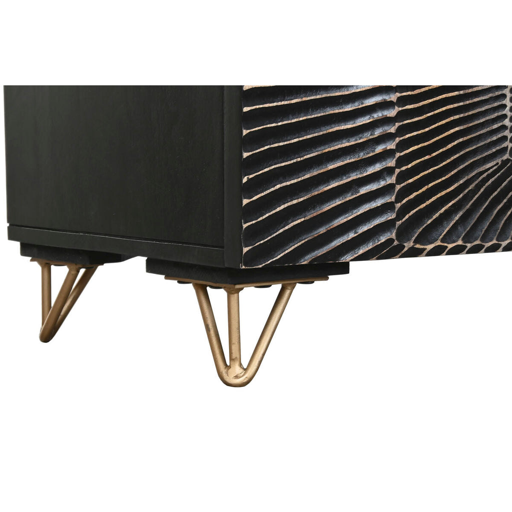 Móvel de TV Home ESPRIT Preto 160 x 40 x 50 cm