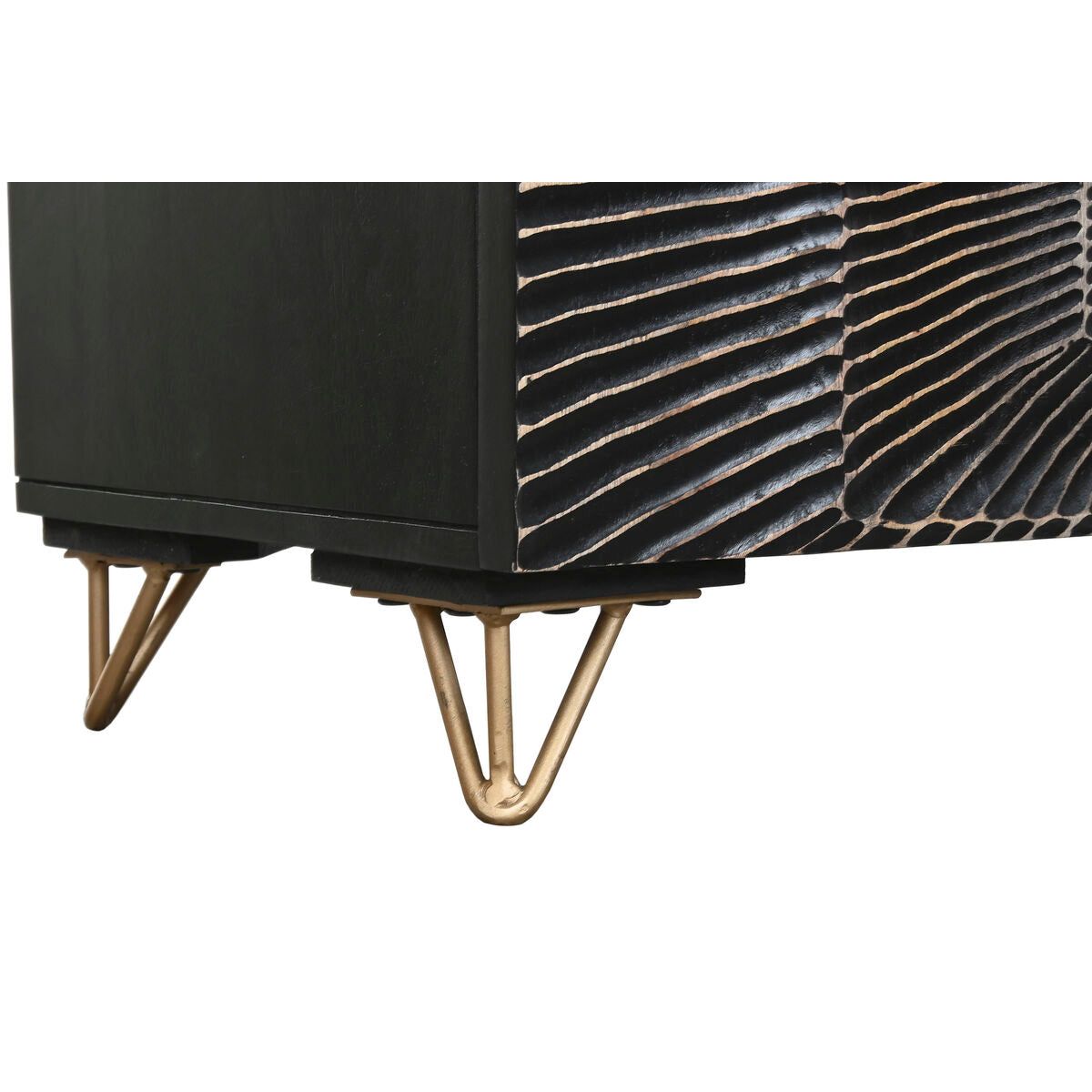 Móvel de TV Home ESPRIT Preto 160 x 40 x 50 cm