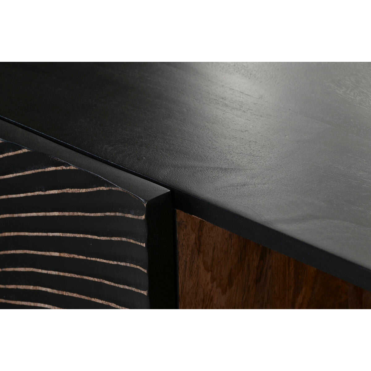 Móvel de TV Home ESPRIT Preto 160 x 40 x 50 cm