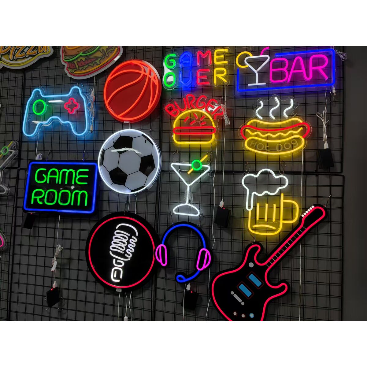 Decoração luminosa Home ESPRIT Acrílico Urbana 30 X 1,5 X 28 CM (2 Unidades)