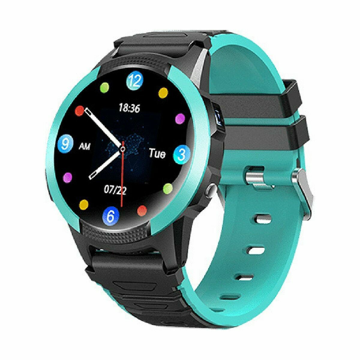 Save Family Slim Green Children's Smartwatch 1.28 "