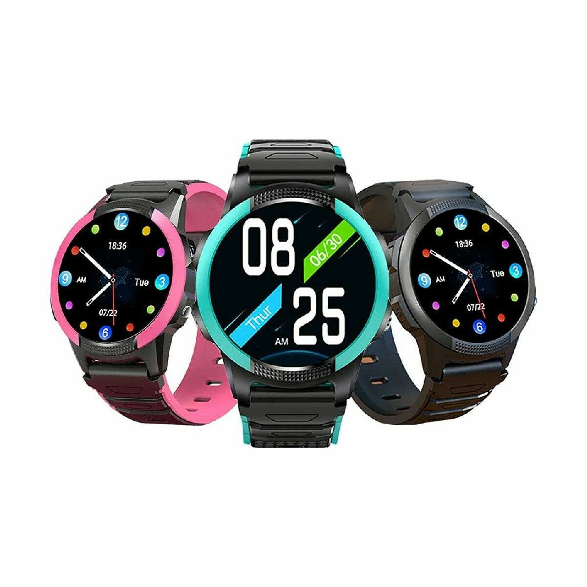 Save Family Slim Green Children's Smartwatch 1.28 "