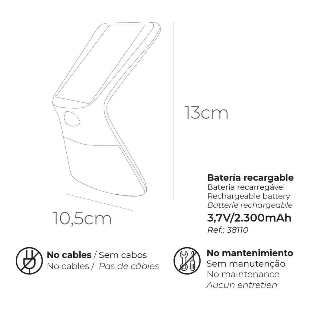 EDM 31842 Black Polypropylene Lampshade