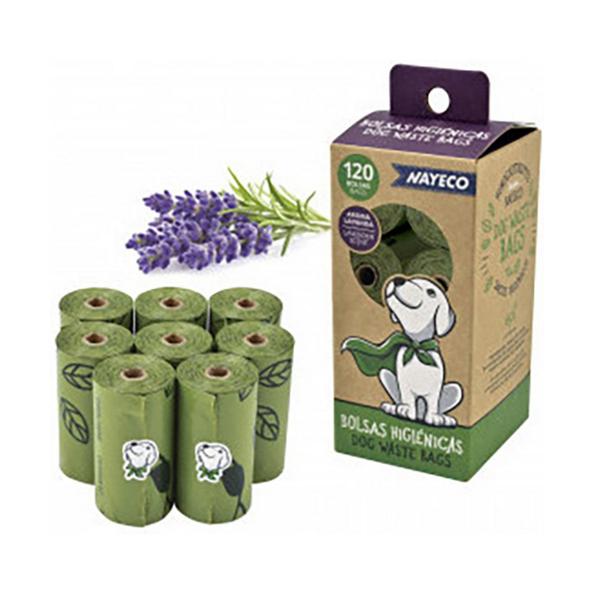 Nayeco hygienic bags, 8 units.