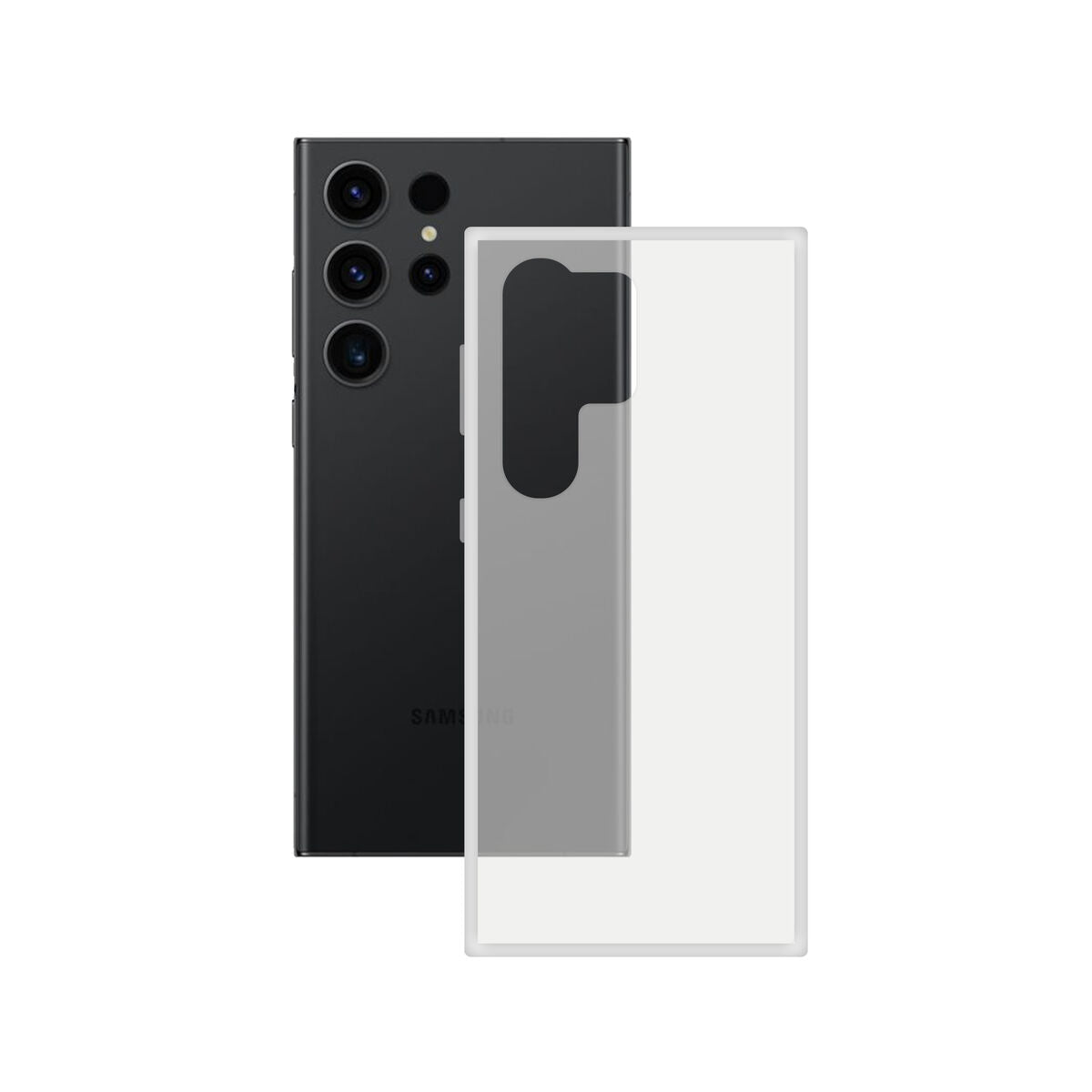 KSIX Ultra Transparent Samsung Galaxy S23 Cell Phone Case