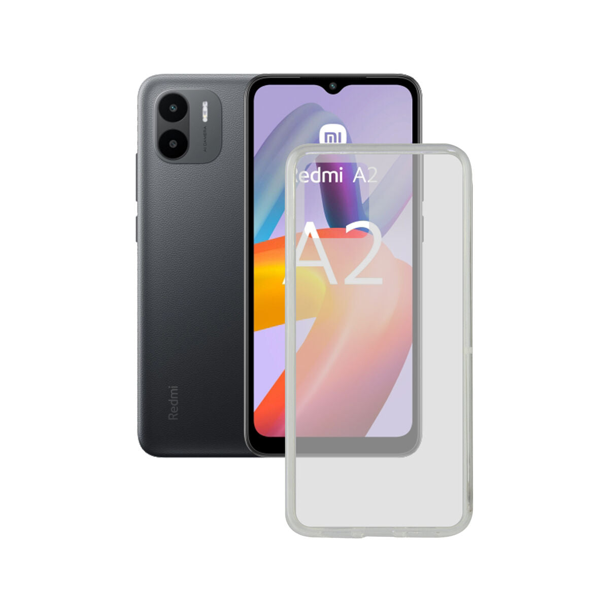 KSIX Xiaomi Redmi A2 Transparent Cell Phone Case Xiaomi Xiaomi Redmi A2