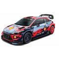 Hyundai i20 WRC Radio Controlled Car, 2.4 GHz Battery, Charger, 1:16 Scale