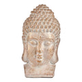Decorative Garden Figure Ibergarden CC20488 White Gold Polyresin 35 x 65.5 x 38 cm Buddha Head