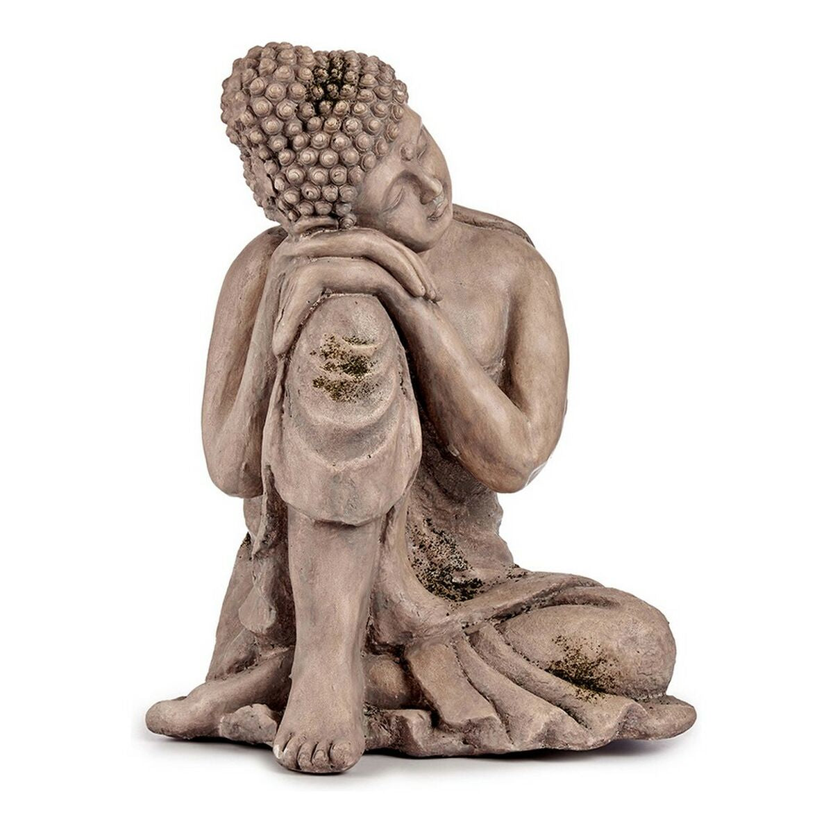 Decorative Garden Figure Ibergarden CC20445 Grey Polyresin 34.5 x 54.5 x 31 cm Buddha