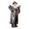 Santa Claus 36 x 93 x 37 cm Gray Wood Brown Green Plastic