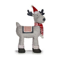 Christmas Reindeer White Red Gray 22 x 47 x 45 cm