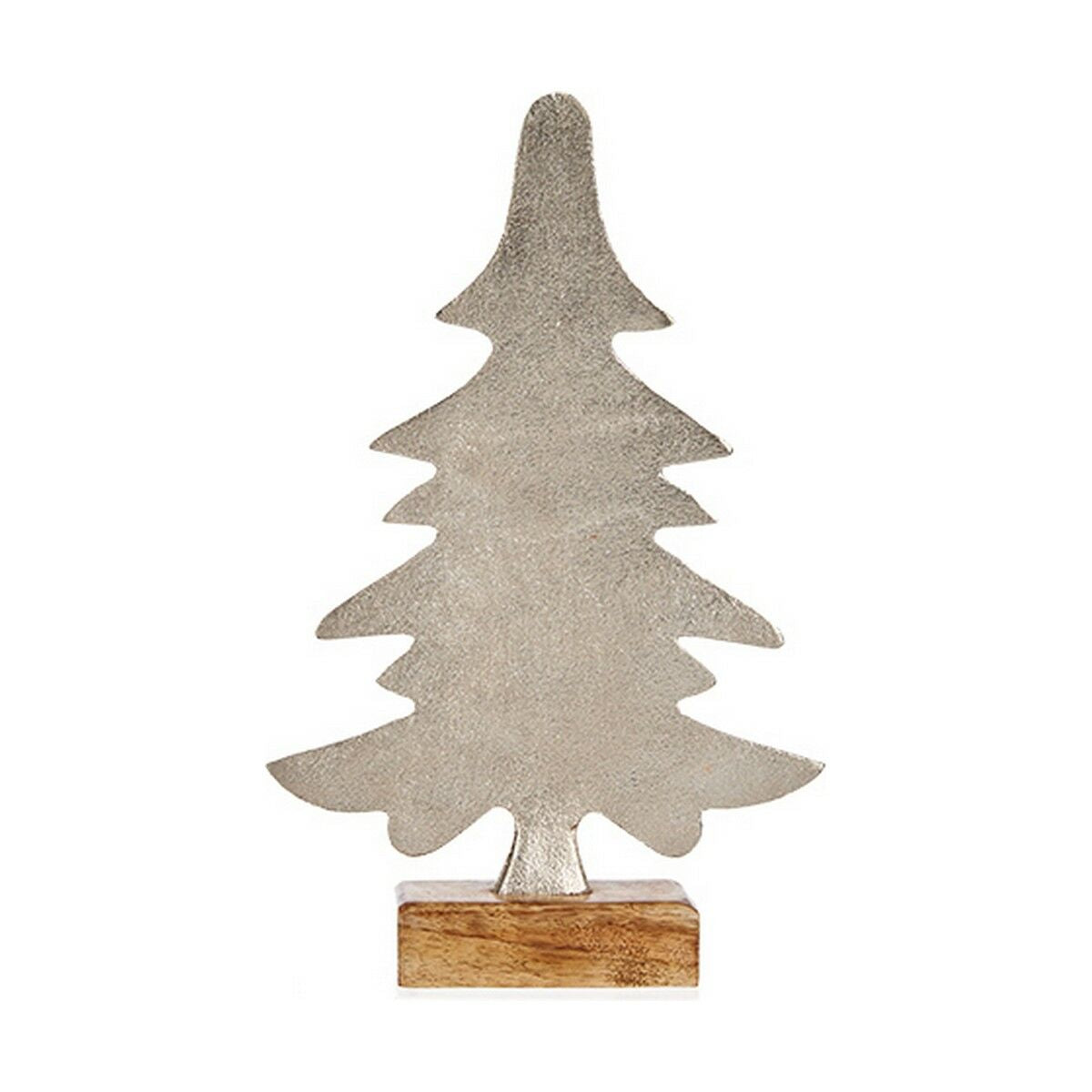 Christmas Tree 6 x 25.5 x 16 cm Silver Metal