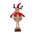 Christmas Reindeer Brown Red 24 x 63 x 27 cm