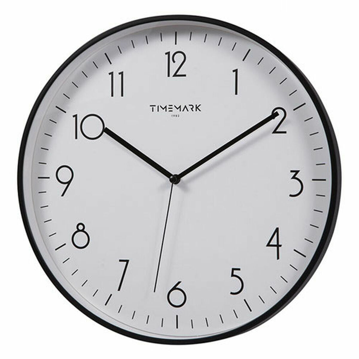 Timemark Black Wall Clock (30 x 30 cm)