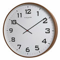 Relógio de Parede Timemark Castanho Madeira 50 x 50 cm