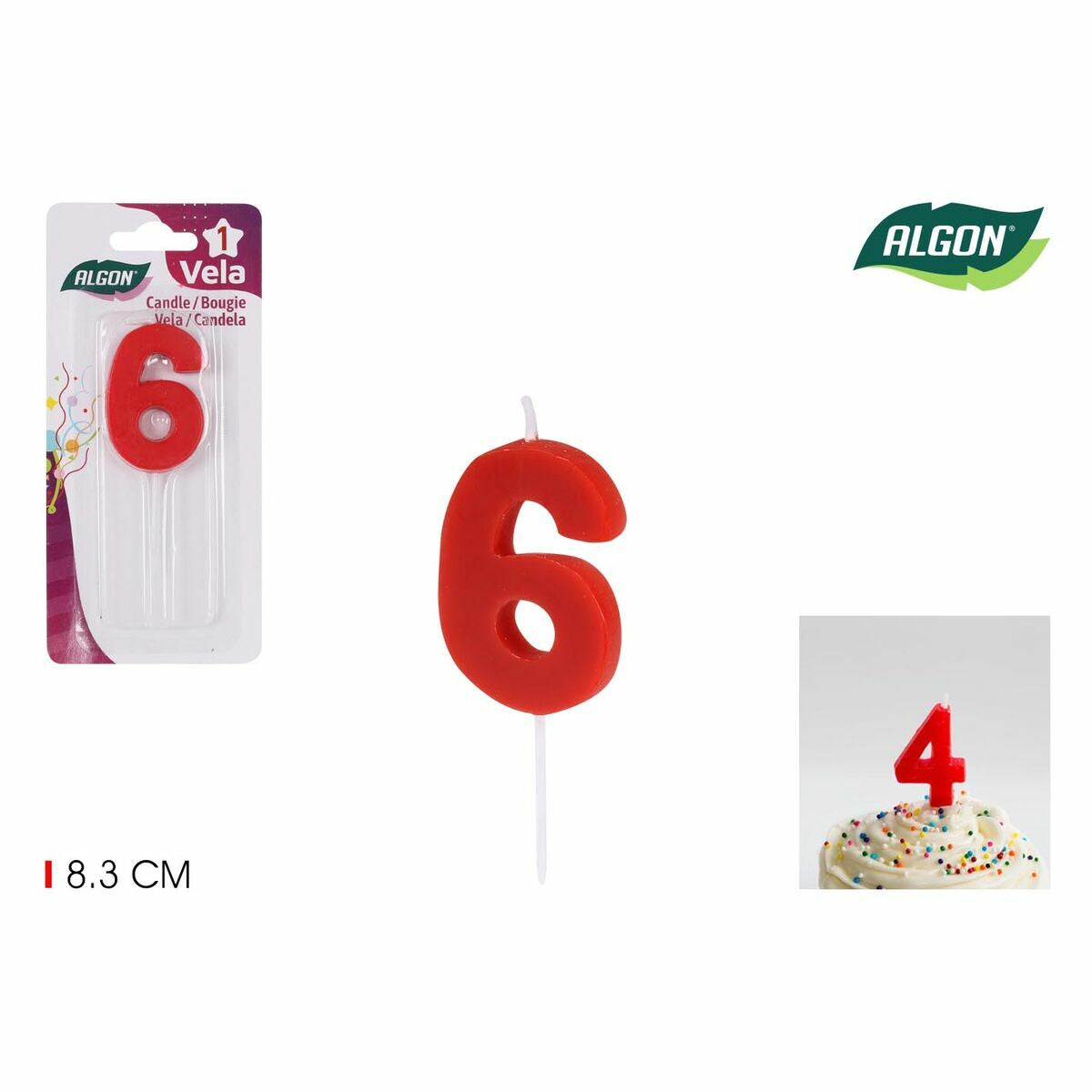 Conjunto de Velas Algon (36 Unidades)