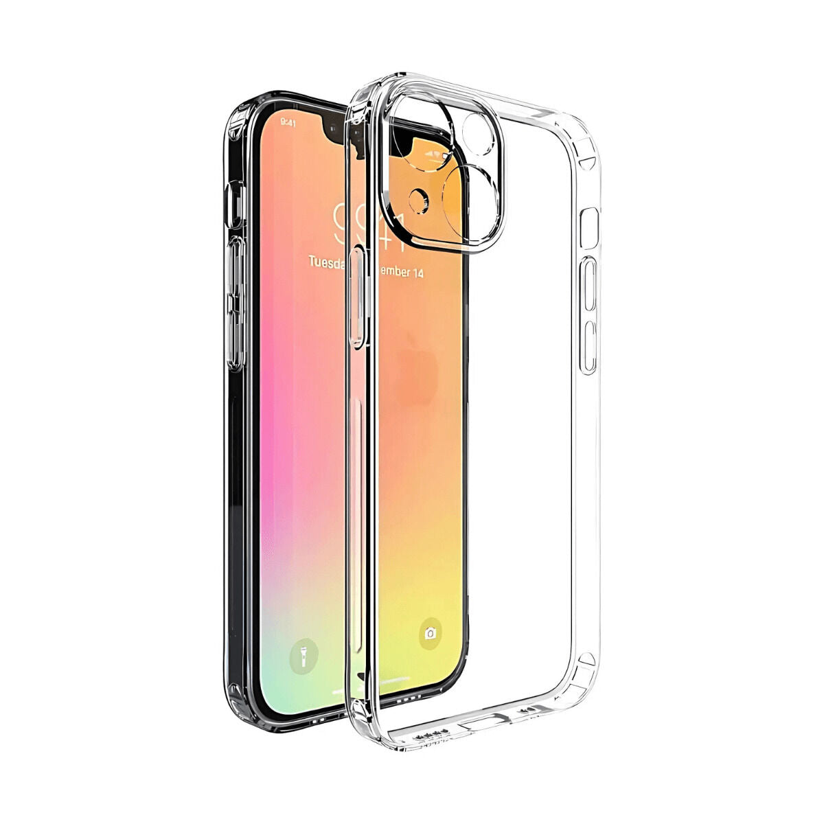 Transparent iPhone 14 Phone Case