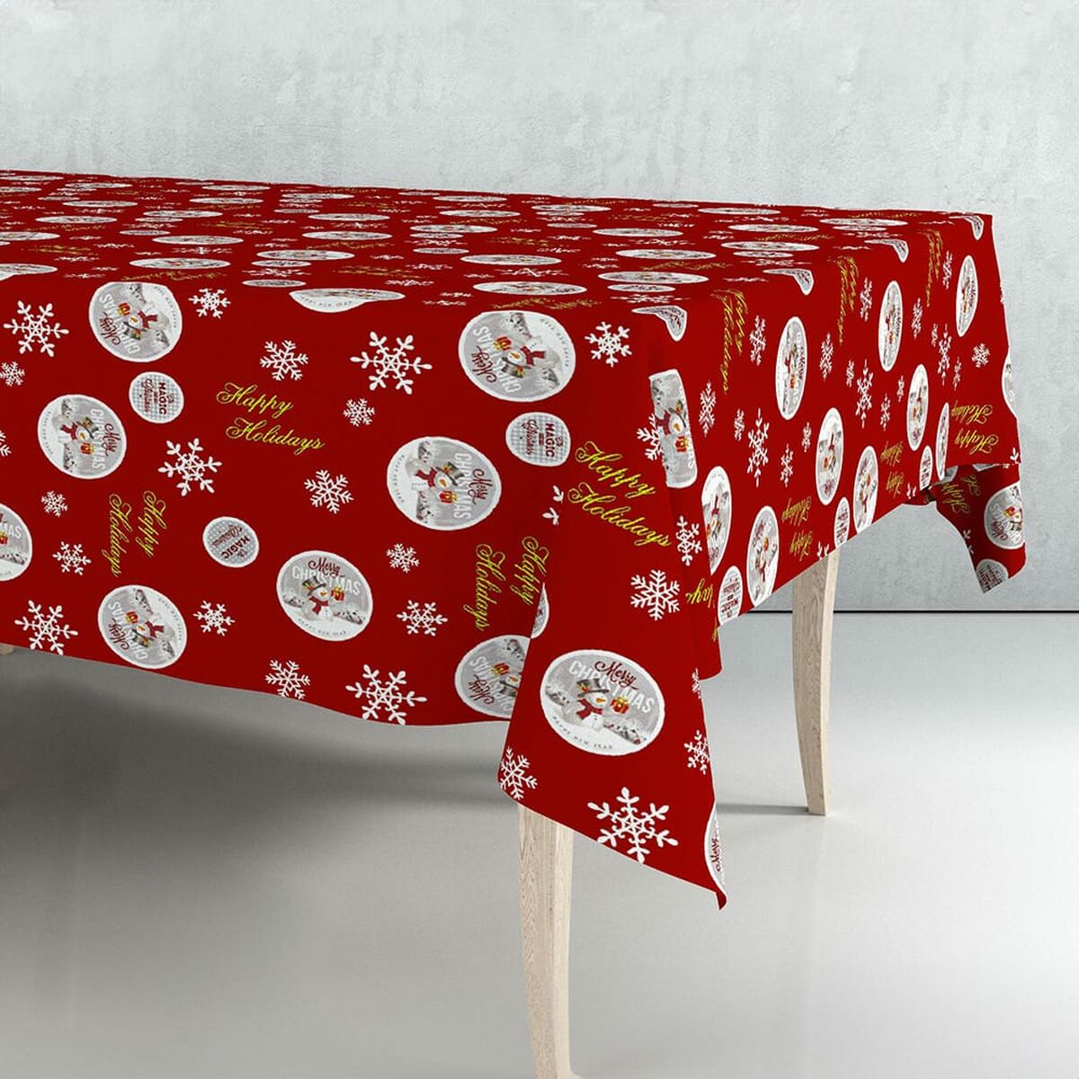 Exma Christmas Red Tablecloth Roll 140 cm x 25 m