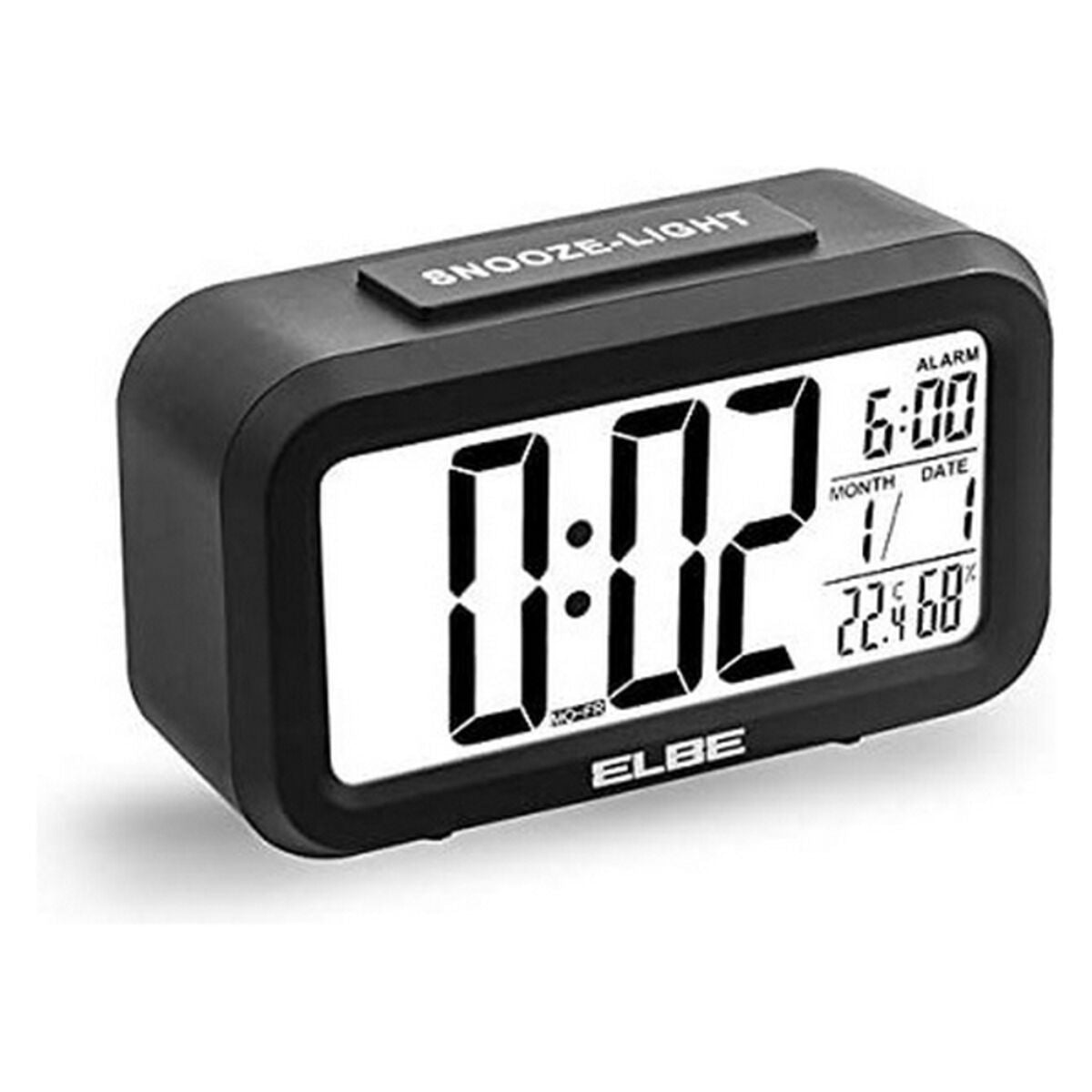 ELBE RD-668 Black 4.4" Alarm Clock