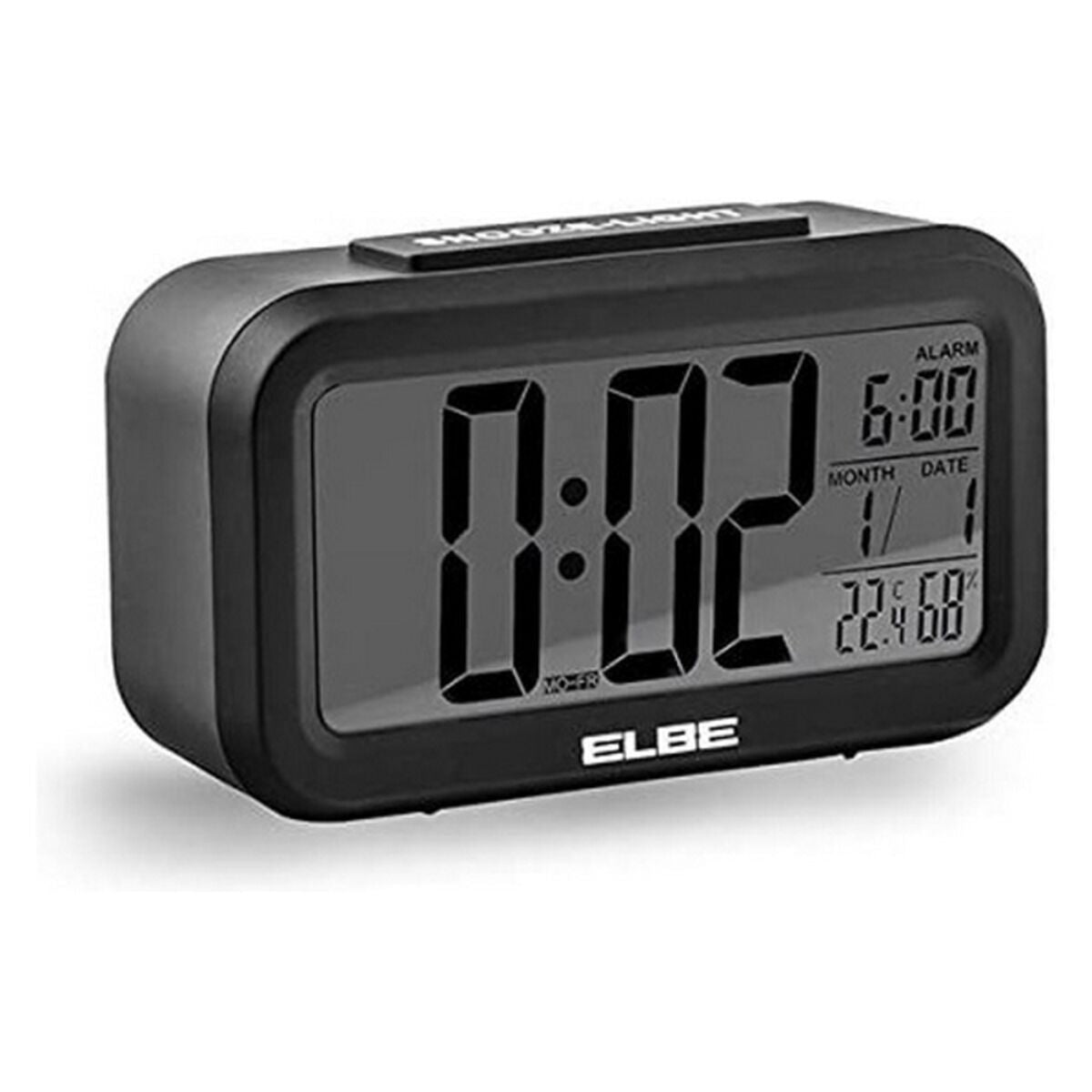 ELBE RD-668 Black 4.4" Alarm Clock