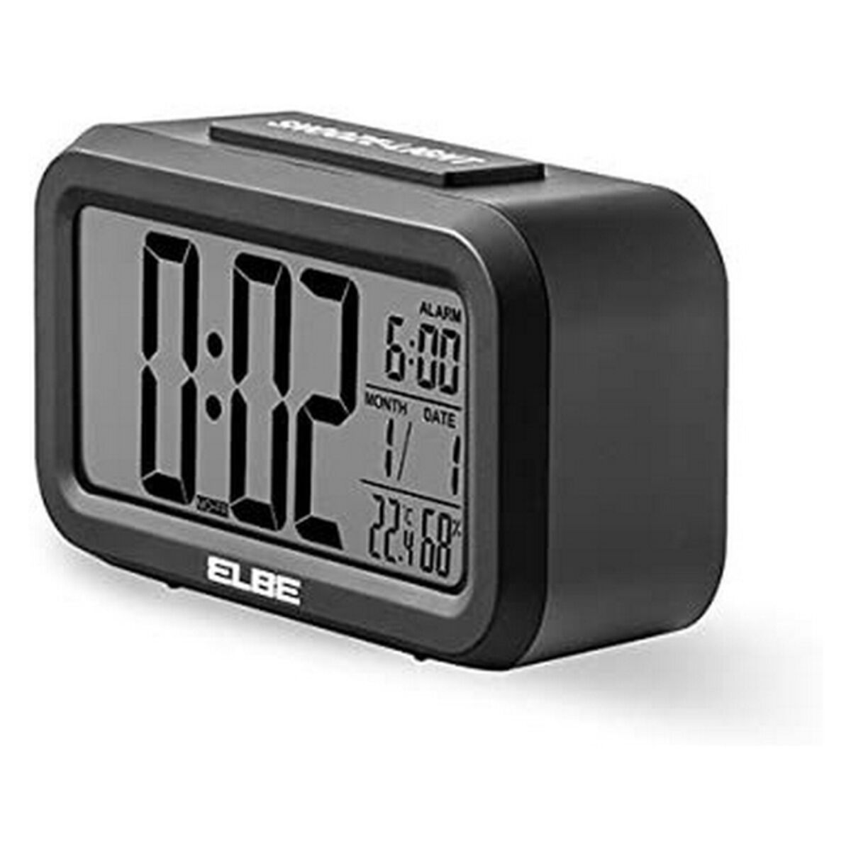 ELBE RD-668 Black 4.4" Alarm Clock