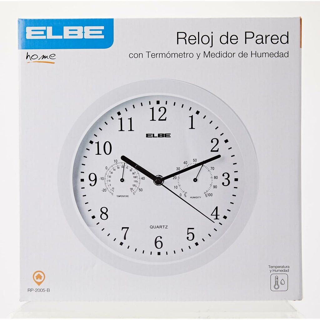Relógio-Despertador ELBE RP2005B Branco