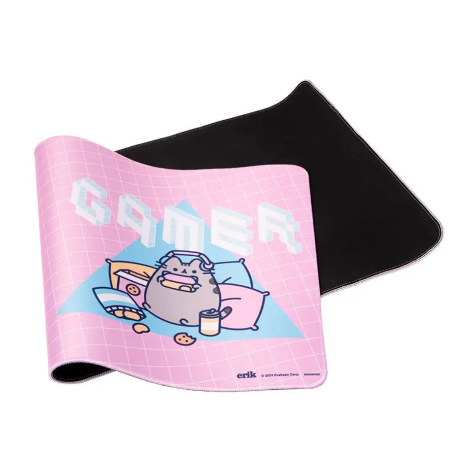 XL Gaming Mouse Pad - Pusheen Desk Protector / Pink 