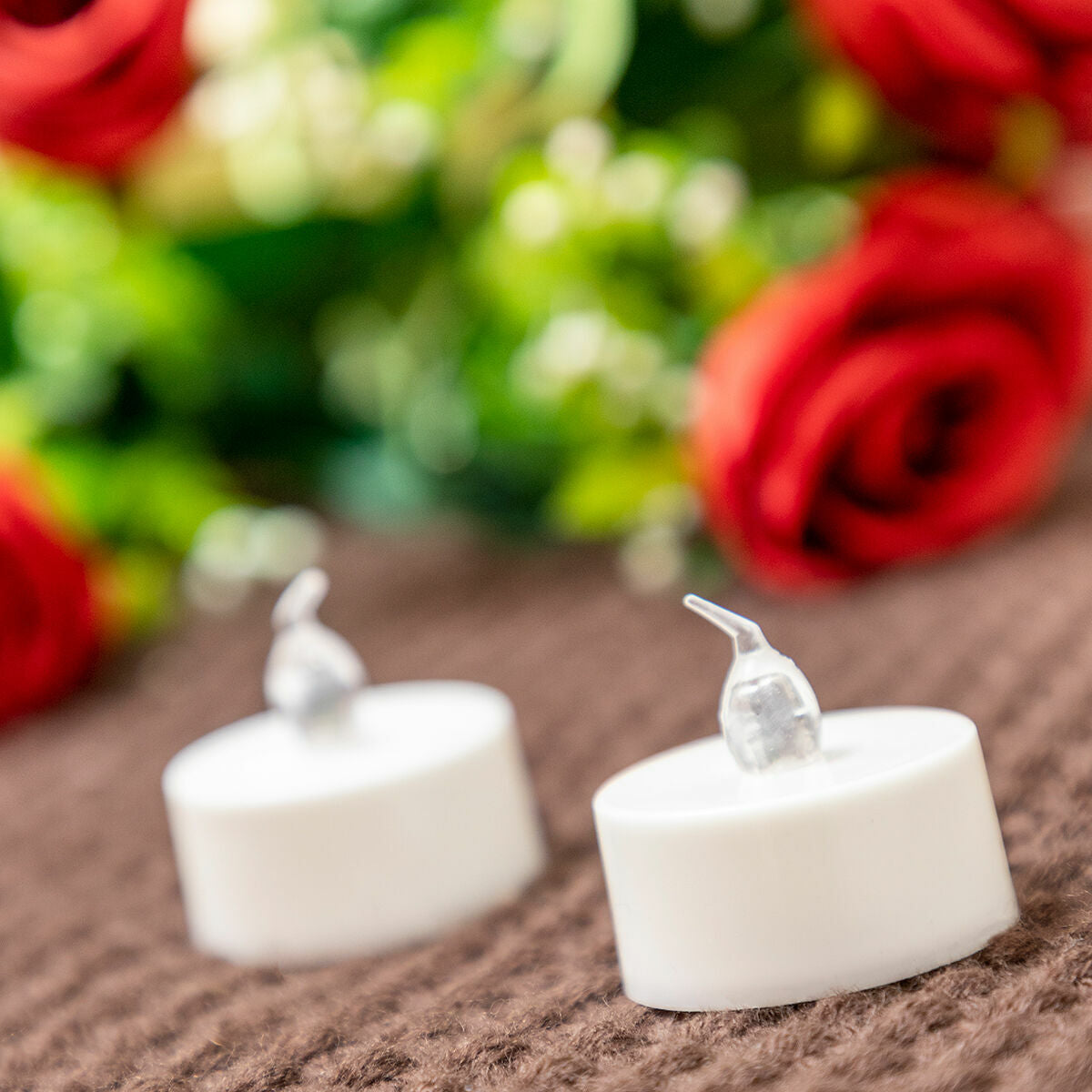 Conjunto de Velas de Chá LED Romandle InnovaGoods 12 Unidades