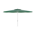 Marbueno Steel Parasol with 8 Ribs, 300 cm Diameter, Polyester, Green, for Garden, Pool and Terrace 10190