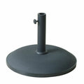 Marbueno Round Umbrella Base 50x37 cm 25KG Black Garden, Pool and Terrace 10452