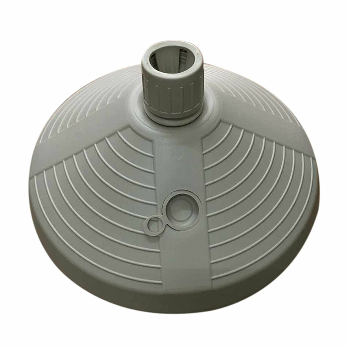 Base Sombrilla Redonda Marbueno Plástico 38x38x14 cm 10L Branco Jardim, Piscina 10502