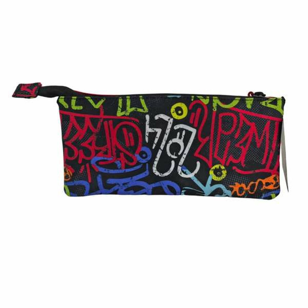 Malas para tudo triplas Toybags Grafitti 11 x 23 x 5 cm